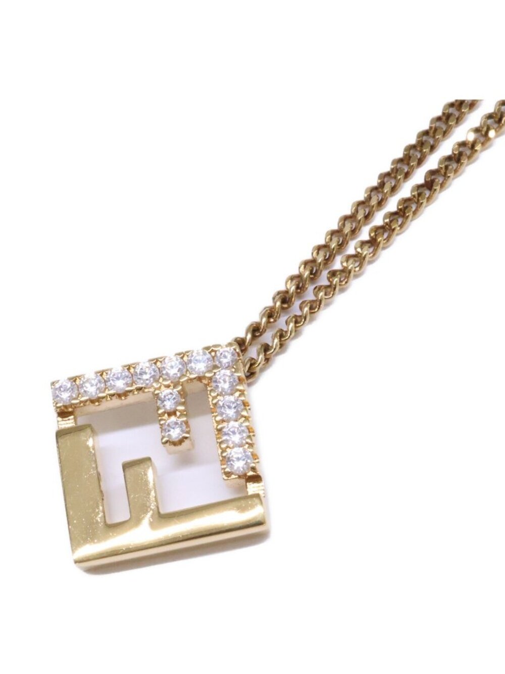 Fendi Forever Necklace Gold